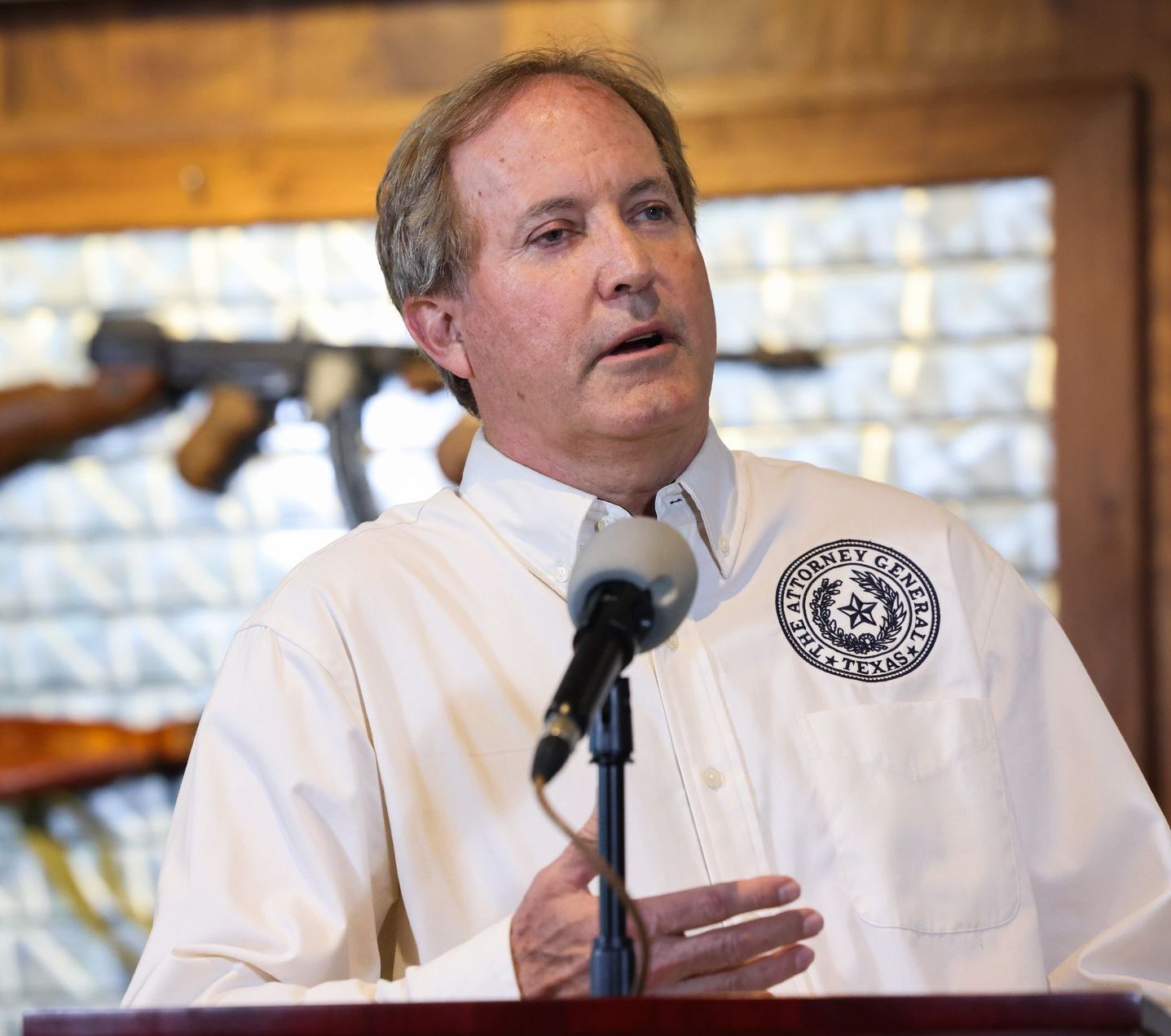 Ken Paxton speaking on fiscal policy